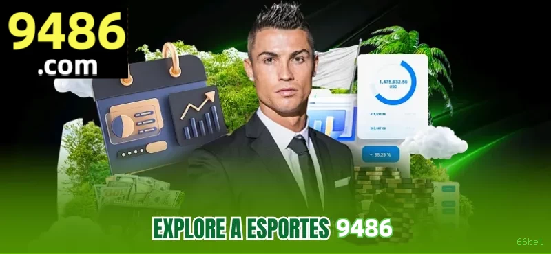 Imagem promocional da 66bet mostrando a plataforma e suas vantagens